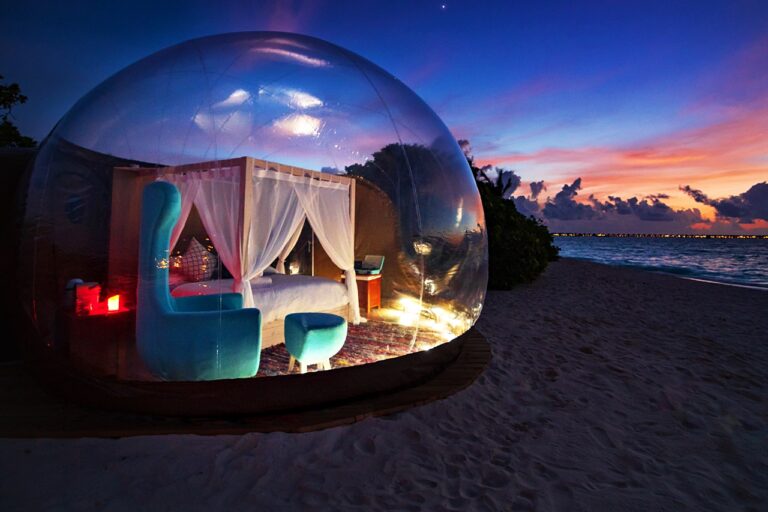 Bubble Room in Italia ecco dove puoi dormire in una bolla