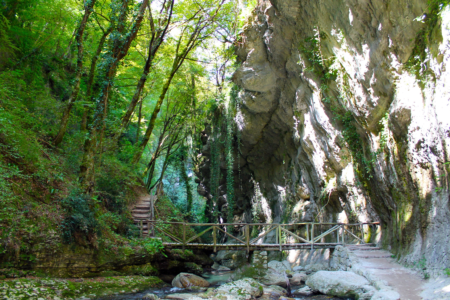 Gole del Sammaro Dove si trovano